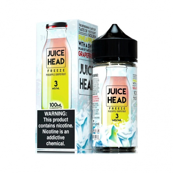 Juice Head 100ML Pineapple Grapefruit Freeze 03mg