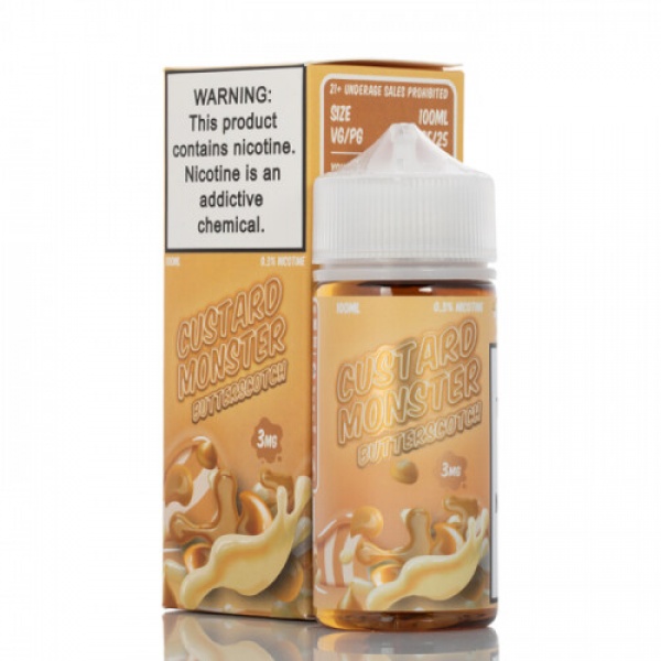 MVL Custard 100ML Monster Butterscotch 03mg