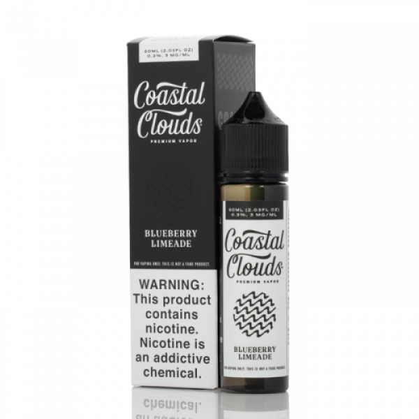 Coastal Clouds 60ML Blueberry Limeade 03mg