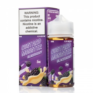 MVL Custard 100ML Monster Blackberry  03mg