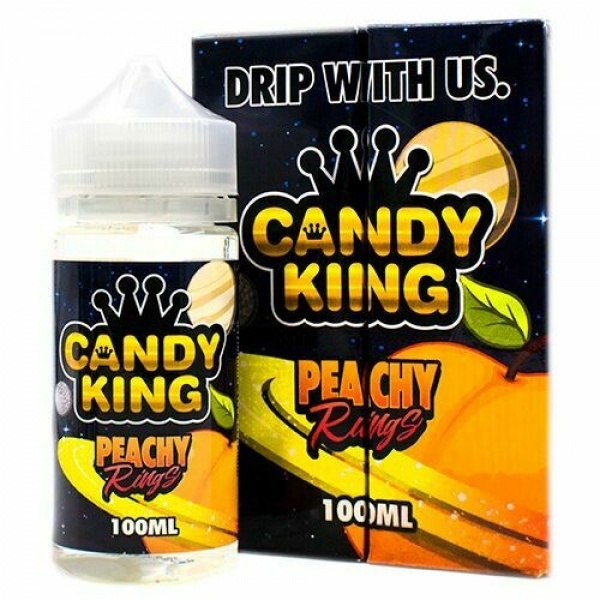 Candy King 100ML Peachy Rings 06mg
