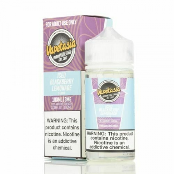 Vapetasia 100ML Blackberry Lemonade Iced 03mg