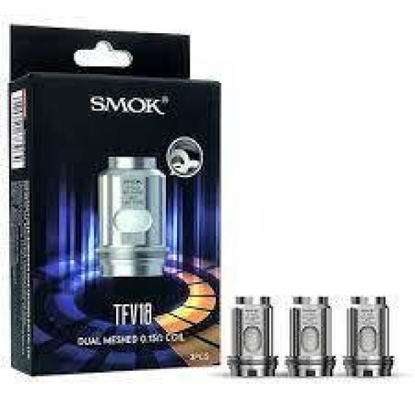 Smok TFV18 Coils  0.15ohm Dual Mesh Coil