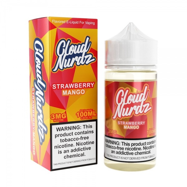 Cloud Nurdz 100ML Strawberry Mango 06mg